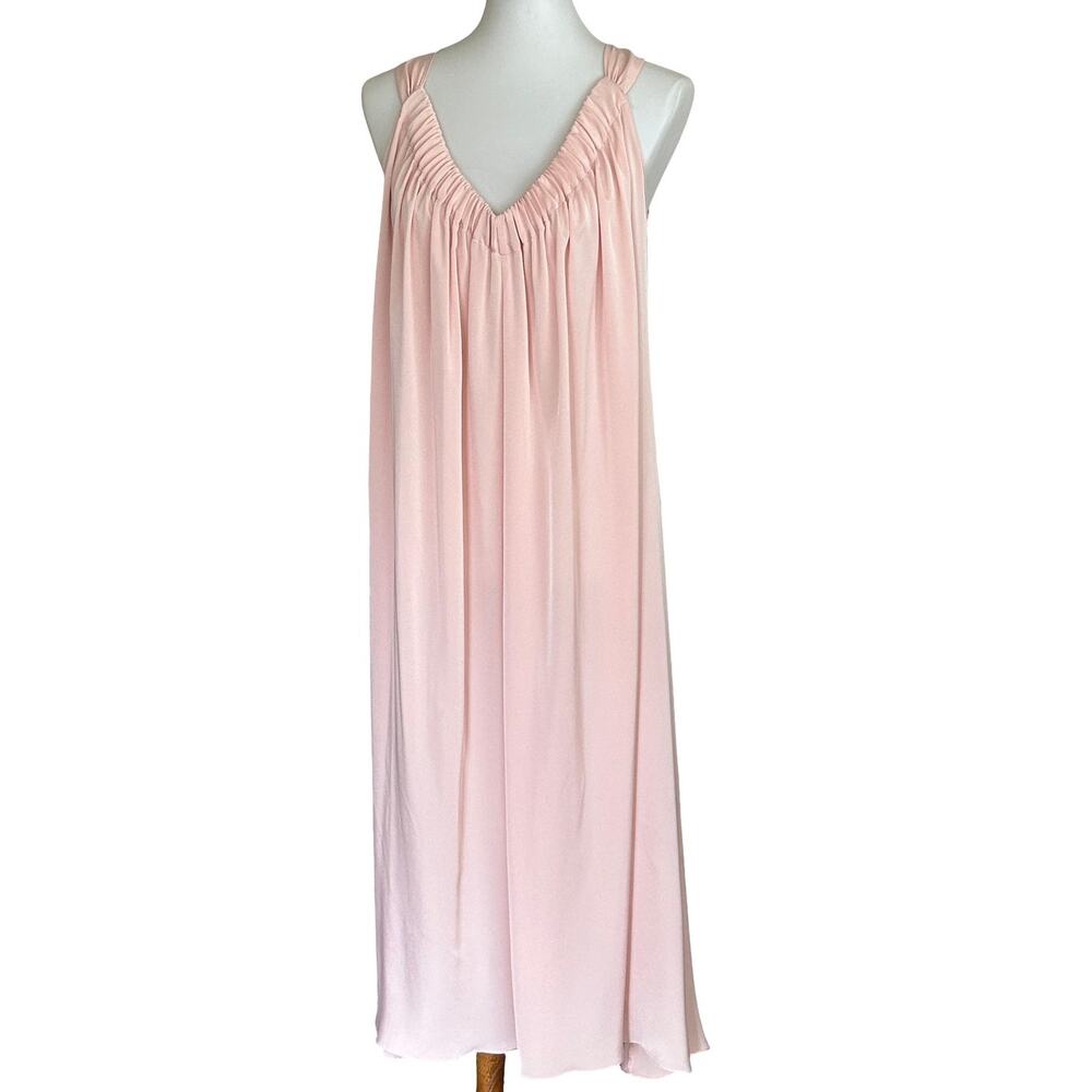 Vintage Donna Karan Intimates Blush Pink Maxi Gown